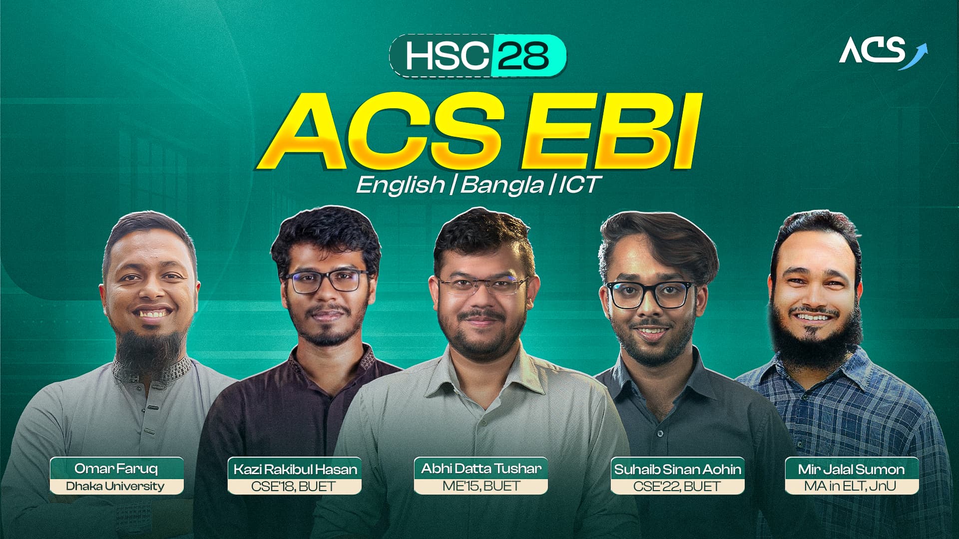 HSC 2028 ACS EBI Course (English, Bangla, ICT)